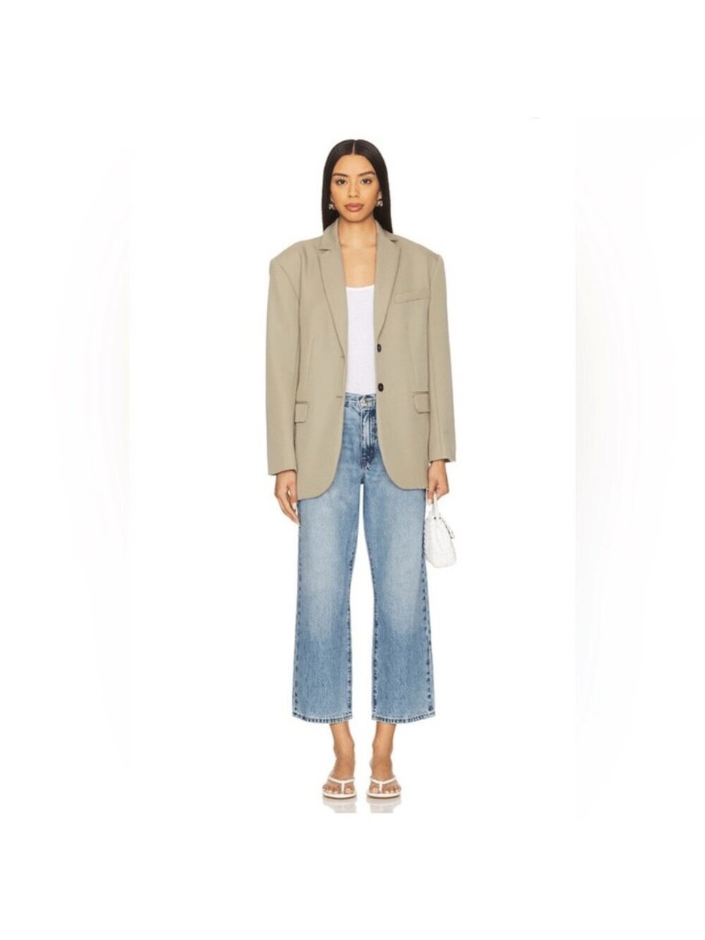 NWT Size 27 - FRAME The Hang 100% Cotton Mid Rise jeans in Seattle (NWT US$ 298) - Picture 7 of 16